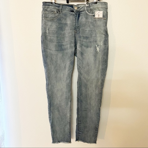 Blue Savvy Mid Rise Denim Jeans 